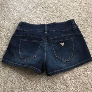 Guess Stretch Jean Shorts Size 25 New